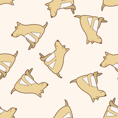 hayvan kedi çizgi film, çizgi film Dikişsiz desen arka plan