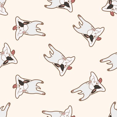 hayvan kedi çizgi film, çizgi film Dikişsiz desen arka plan