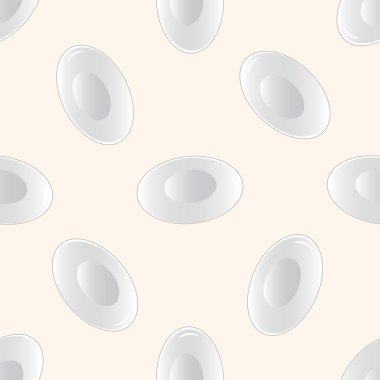 mutfak eşyaları plaka, karikatür Dikişsiz desen arka plan