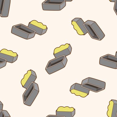 ölçü birimi, çizgi film Dikişsiz desen arka plan pişirme mutfak eşyaları