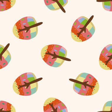 ağaç, karikatür Dikişsiz desen arka plan