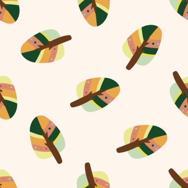 ağaç, karikatür Dikişsiz desen arka plan