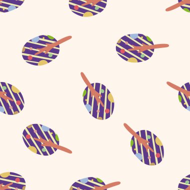 ağaç, karikatür Dikişsiz desen arka plan