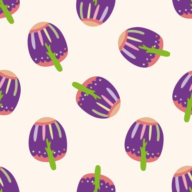 ağaç, karikatür Dikişsiz desen arka plan