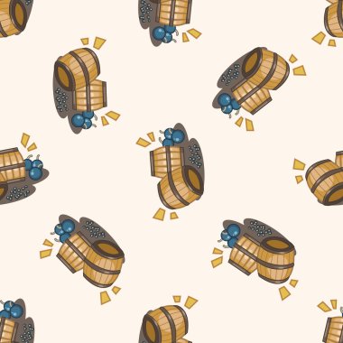 bomba, karikatür Dikişsiz desen arka plan