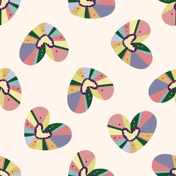 aşk kalp karikatür, karikatür Dikişsiz desen arka plan