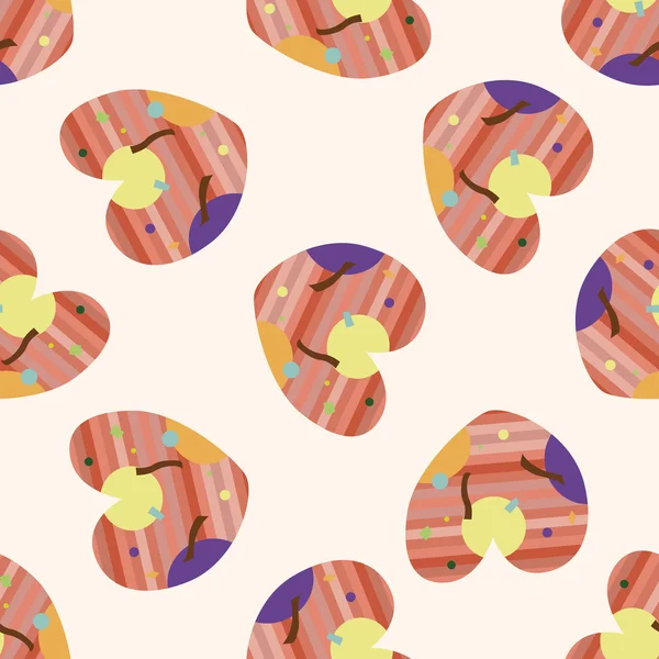 aşk kalp karikatür, karikatür Dikişsiz desen arka plan