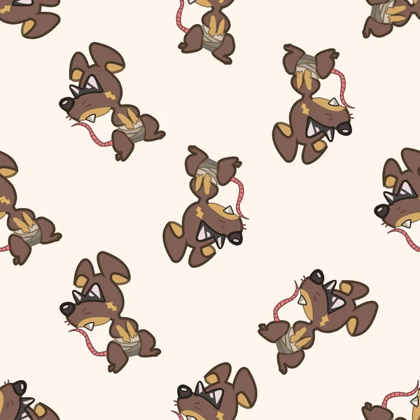 hayvan fare çizgi film, çizgi film Dikişsiz desen arka plan