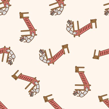 Eğlence Parkı özellikleri, karikatür Dikişsiz desen arka plan