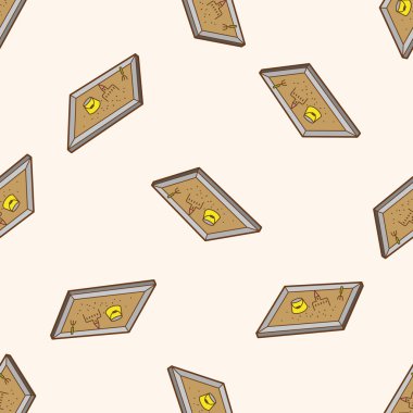 Eğlence Parkı özellikleri, karikatür Dikişsiz desen arka plan