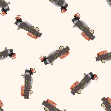 ulaşım tren, karikatür Dikişsiz desen arka plan