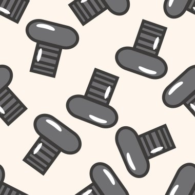 Screw , cartoon seamless pattern background