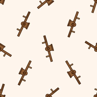 Eğlence Parkı özellikleri, karikatür Dikişsiz desen arka plan