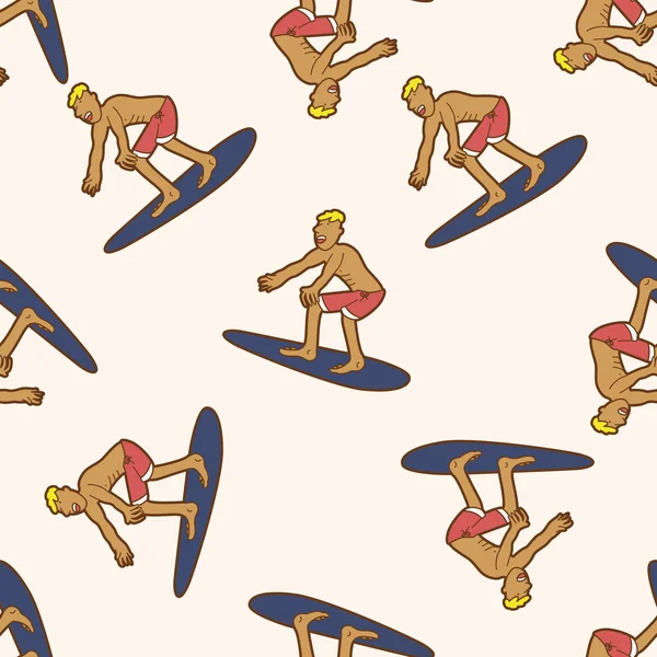 aşırı spor, karikatür Dikişsiz desen arka plan