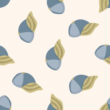 Golf Ekipmanları, karikatür Dikişsiz desen arka plan