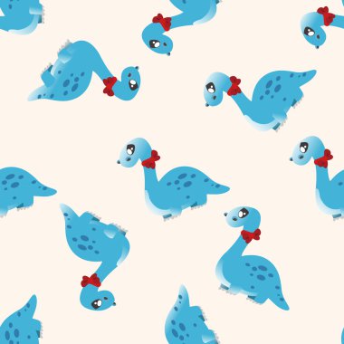 dinozor çizgi film, çizgi film Dikişsiz desen arka plan