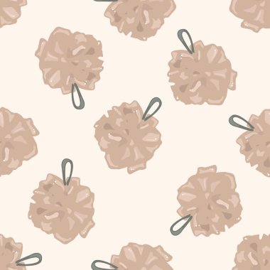 banyo banyo sabun topu, karikatür Dikişsiz desen arka plan