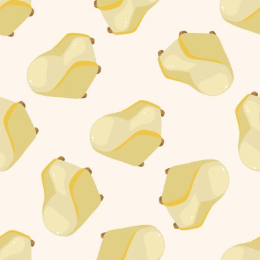 sandalye, karikatür Dikişsiz desen arka plan