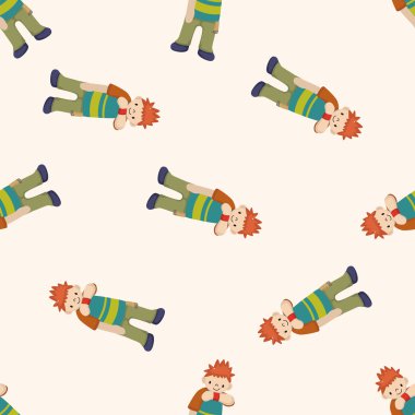 hip hop dans ediyor, karikatür Dikişsiz desen arka plan