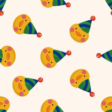 hayvan tavuk çizgi film, çizgi film Dikişsiz desen arka plan