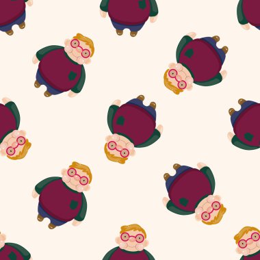 yağ, karikatür Dikişsiz desen arka plan