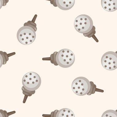 Golf Ekipmanları, karikatür Dikişsiz desen arka plan