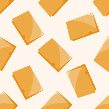 Klasör dosyası, karikatür Dikişsiz desen arka plan