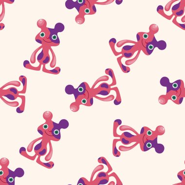 canavar çizgi film, çizgi film Dikişsiz desen arka plan