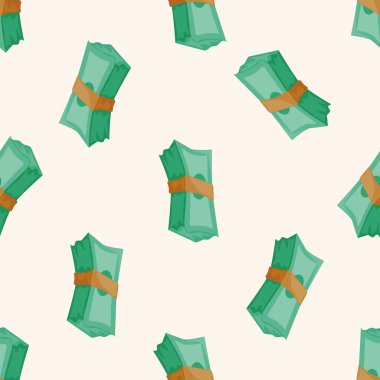 Casino nakit, karikatür Dikişsiz desen arka plan