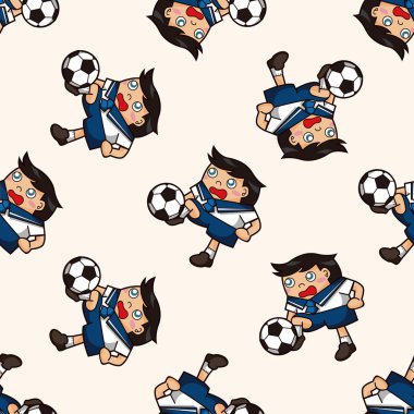 öğrenci, karikatür Dikişsiz desen arka plan