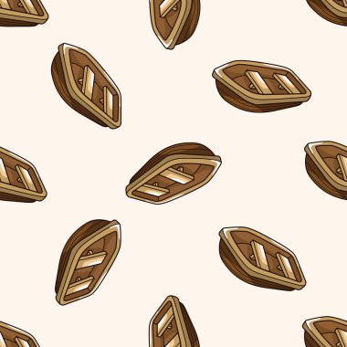 ulaşım tekne, karikatür Dikişsiz desen arka plan