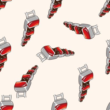 Eğlence Parkı özellikleri, karikatür Dikişsiz desen arka plan