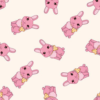 hayvan çizgi film, çizgi film Dikişsiz desen arka plan