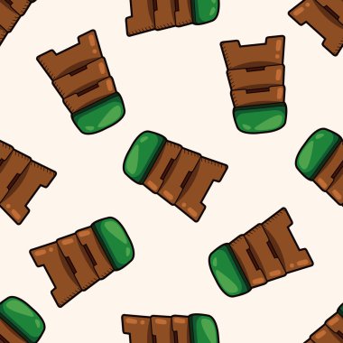 Atlama at, karikatür Dikişsiz desen arka plan