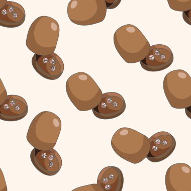 Casino zar fincanı, karikatür Dikişsiz desen arka plan