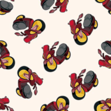 ulaşım motorlu, karikatür Dikişsiz desen arka plan