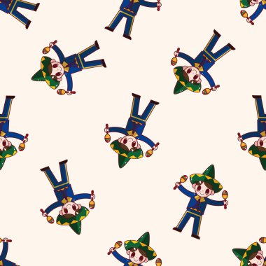 Meksika, çizgi film etiketi simgesi