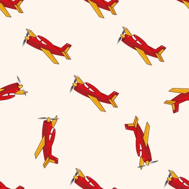 ulaşım uçak, çizgi film etiketi simgesi