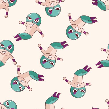 Güreşçi, çizgi film etiketi simgesi