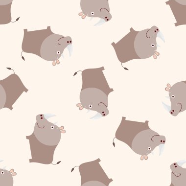 hayvan gergedan çizgi film, çizgi film etiketi simgesi