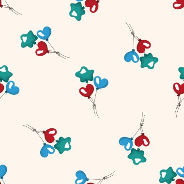 doğum günü balon, çizgi film etiketi simgesi