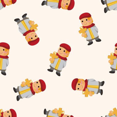 Papaz ve rahibe, çizgi film etiketi simgesi