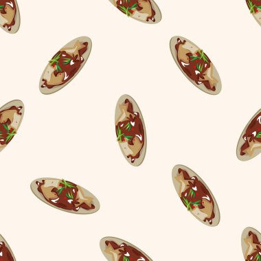 Çin yemeği, çizgi film etiketi simgesi