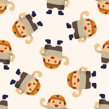 işçi, çizgi film etiketi simgesi