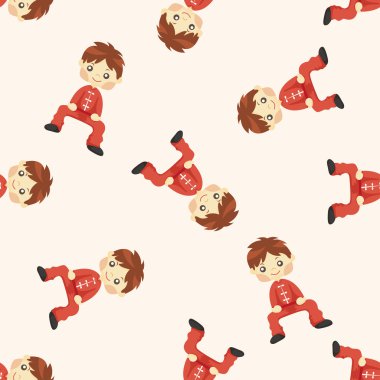 Kung fu, seamless modeli