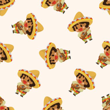 Meksika, Dikişsiz desen