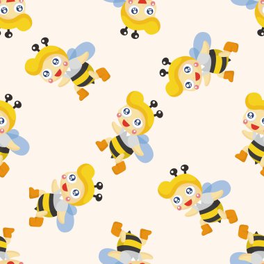 Arı çizgi film, seamless modeli