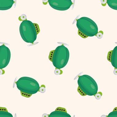 Stil sıcak hava balon, Dikişsiz desen