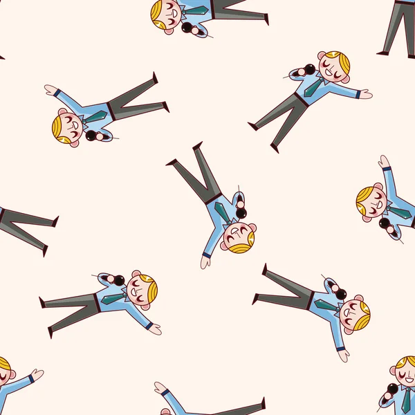 Ofis çalışanları, çizgi film etiketi simgesi