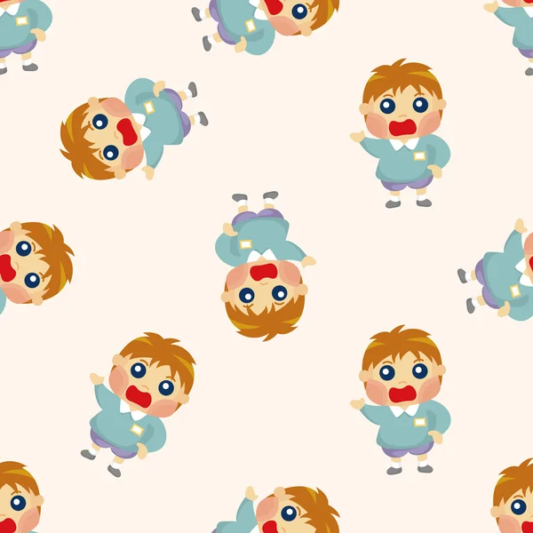 Kid, seamless pattern — стоковый вектор